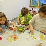 In der Weihnachtsbäckerei