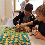 Weihnachtsbäckerei – 3a