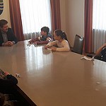 Besuch beim Bürgermeister / Obisk pri županu – 3a